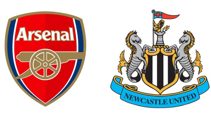 Arsenal vs Newcastle United F.C. Timeline Results Badges